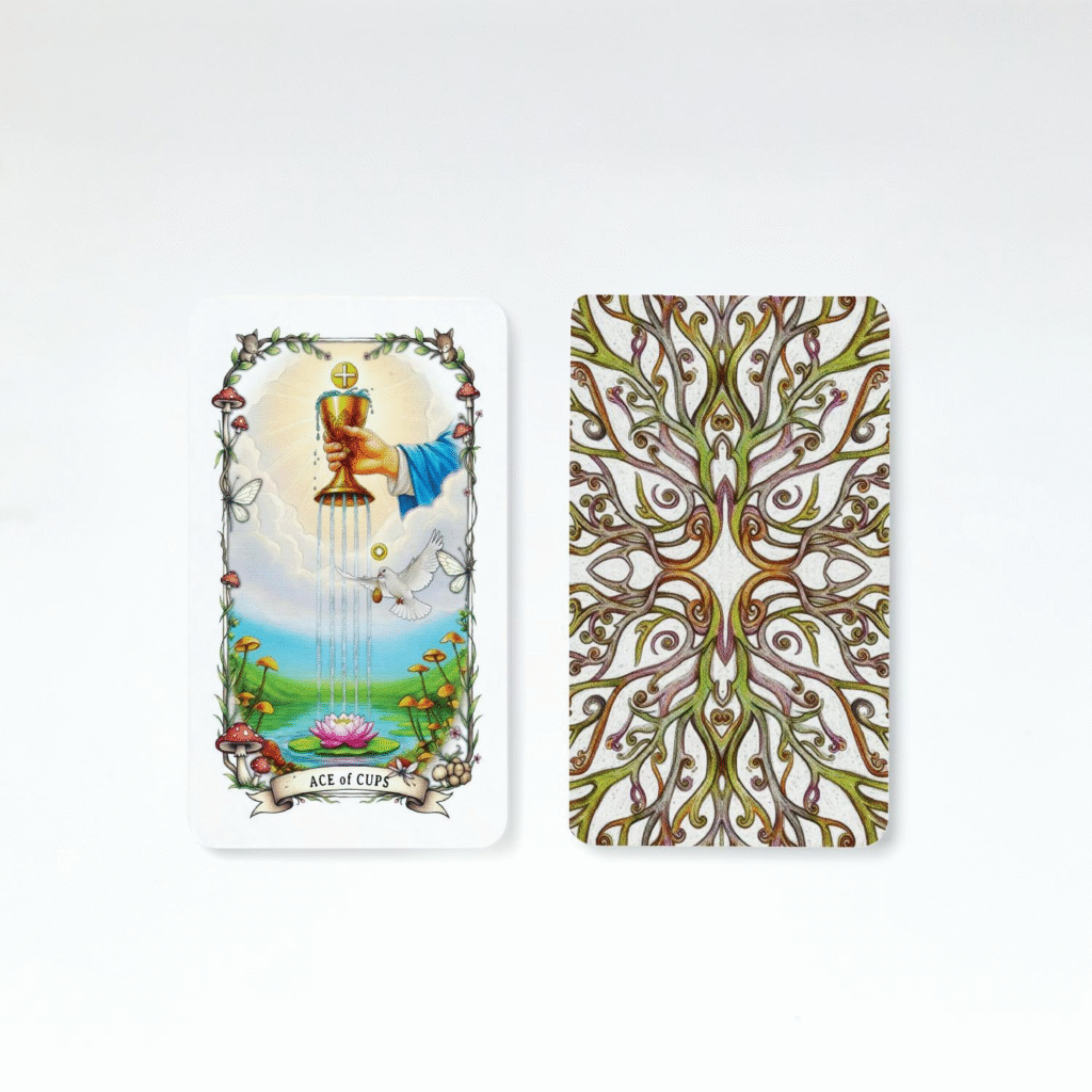 the mycelial path tarot deck – ps30/matte/shrink wrapped