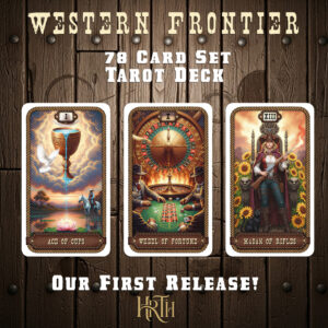 Western Frontier: a Harmony Rye 80 card Tarot Deck